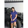imageYTD Mens Short Sleeve Casual Polo Shirt and Shorts Sets Two Piece Summer Outfits Zip Polo Tracksuit Set for Men SXXLRoyal Blue