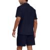 imageYTD Mens 2 Pieces Shirt Set Short Sleeve Button Down Casual Hippie Holiday Beach TShirts Shorts OutfitsNavy