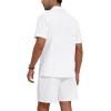 imageYTD Mens 2 Pieces Shirt Set Short Sleeve Button Down Casual Hippie Holiday Beach TShirts Shorts OutfitsWhite