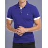 imageYTD Mens Classic Polo Shirt Short Sleeve Shirts Lightweight Slim Fit Casual Tops06 Royal Blue