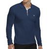 imageYTD Mens Classic Polo Shirt Short Sleeve Shirts Lightweight Slim Fit Casual TopsA1navy Blue
