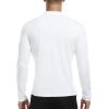 imageYTD Mens Classic Polo Shirt Short Sleeve Shirts Lightweight Slim Fit Casual TopsLong Sleeve White