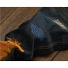 imageYTD Mens Distressed Ripped Biker Slim Jeans Stretched Moto Denim PantsA1 Gold