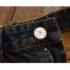 imageYTD Mens Distressed Ripped Biker Slim Jeans Stretched Moto Denim PantsA1 Gold