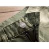 imageYTD Mens Distressed Ripped Biker Slim Jeans Stretched Moto Denim PantsGreen