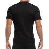 imageYTD Mens LongShort Sleeve Henley Shirts Casual Fashion Beach Yoga Loose Fit TShirtsA1 Black