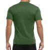 imageYTD Mens LongShort Sleeve Henley Shirts Casual Fashion Beach Yoga Loose Fit TShirtsA2 Green