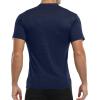 imageYTD Mens LongShort Sleeve Henley Shirts Casual Fashion Beach Yoga Loose Fit TShirtsA2 Navy