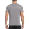 imageYTD Mens Loose Fit Heavyweight Long Sleeve Pocket Henley TShirtDark Gray