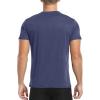 imageYTD Mens Loose Fit Heavyweight Long Sleeve Pocket Henley TShirtNavy