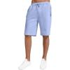 imageYTD Mens Shorts Casual Classic Fit Drawstring Summer Beach Shorts with Elastic Waist and PocketsBlue