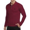 Long Sleeve Wine Red