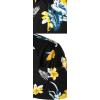 imageYTD Mens Hawaiian Shirt Short Sleeve Printed Button Down Summer Beach Dress ShirtsBlack