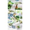 imageYTD Mens Hawaiian Shirt Short Sleeve Printed Button Down Summer Beach Dress ShirtsWhite