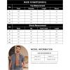 image:imageYTD Mens 2 Pieces Shirt Sets Short Sleeve Casual Button Down Hippie TShirts Shorts Sets Summer Fashion Beach OutfitsDark Gray