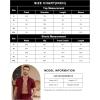 image:imageYTD Mens 2 Pieces Shirt Sets Short Sleeve Casual Button Down Hippie TShirts Shorts Sets Summer Fashion Beach OutfitsWine Red